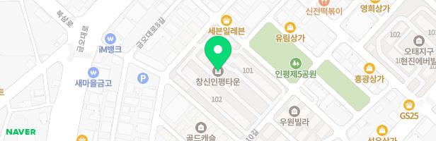 창신아파트 놀이시설 지도 이미지
