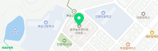 동부늘푸른아파트 놀이시설 지도 이미지