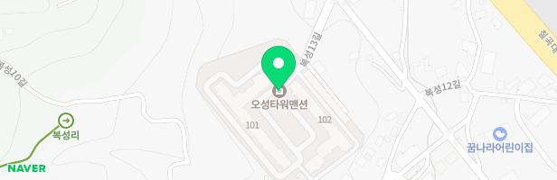 오성타워맨션 놀이시설 지도 이미지