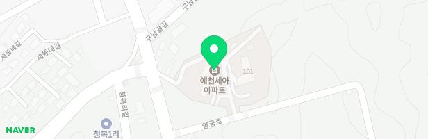 세아APT(101동) 놀이시설 지도 이미지