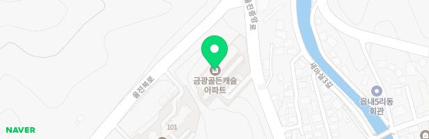 금광골든캐슬아파트 놀이시설 지도 이미지