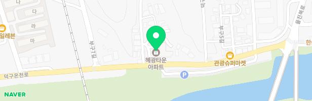 혜광아파트 앞쪽 놀이터 지도 이미지