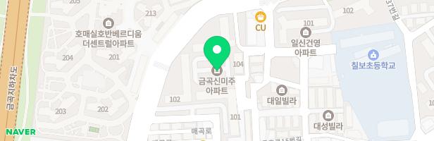 금곡신미주아파트102동놀이터 지도 이미지