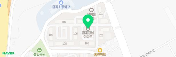금곡강남아파트 제1놀이터(102동) 지도 이미지
