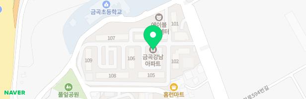금곡강남아파트 제2놀이터(103동) 지도 이미지
