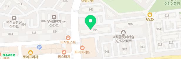 수원영통 롯데아파트 944동앞 놀이터 지도 이미지