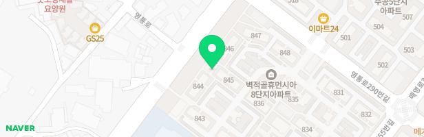 영통벽적골주공8-2아파트 제2놀이터 지도 이미지