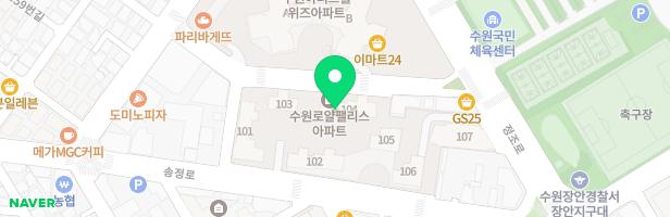 수원로얄팰리스 어린이놀이터 지도 이미지