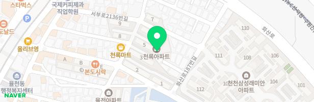 천록아파트 어린이놀이터 지도 이미지