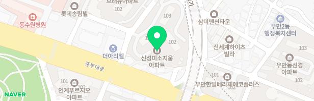 신성미소지움아파트 103동앞 놀이터 지도 이미지