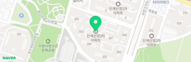 인계선경3차아파트 어린이놀이터 지도 이미지