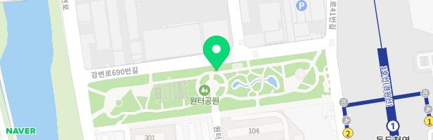 원터근린공원 놀이터 지도 이미지