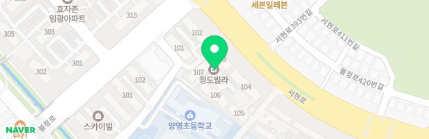정도빌라 어린이놀이터 지도 이미지