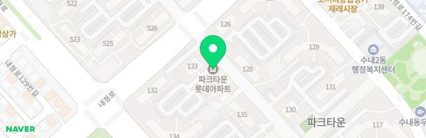 분당파크타운아파트 113동 지도 이미지