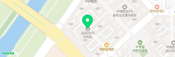 이매금강아파트 104동 앞 놀이터 지도 이미지