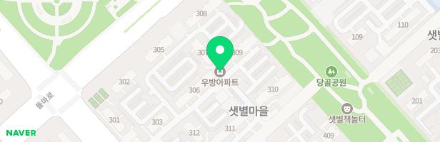 샛별마을 우방아파트 관리동 옆 놀이터 지도 이미지