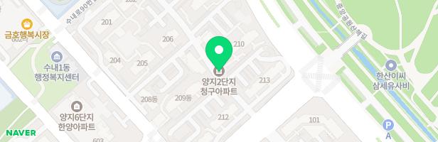 양지마을 청구아파트 제2놀이터 (207동 앞) 지도 이미지