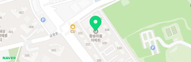 황송마을 아파트 103동 놀이터 지도 이미지