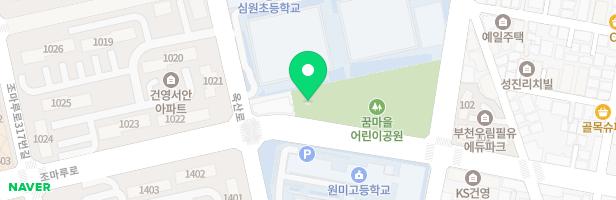 꿈마을어린이공원 지도 이미지