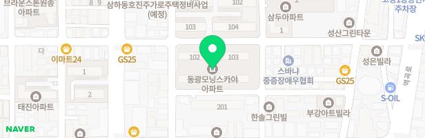 동광모닝스카이 1차아파트 지도 이미지