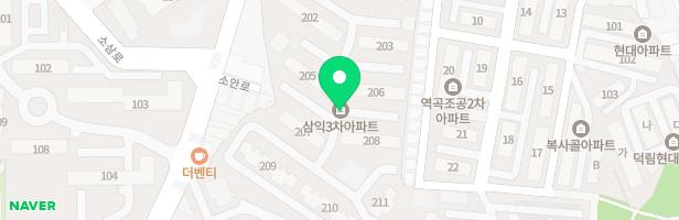 삼익3차아파트 212동 놀이터 지도 이미지