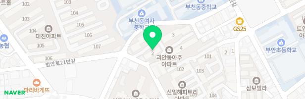 아주아파트 지도 이미지