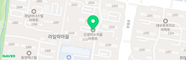 라일락마을 신성미소지움 2319동 지도 이미지