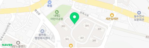 생연휴먼시아3단지 304동옆 유아놀이터 지도 이미지