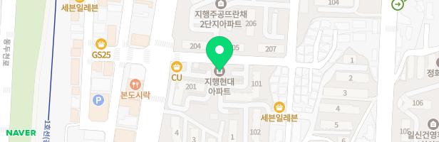 지행현대아파트 1차놀이터 지도 이미지