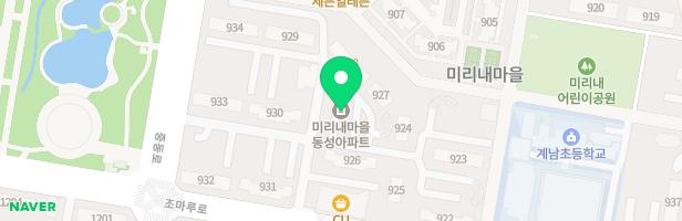 미리내마을 동성아파트 2/3 (931동) 지도 이미지