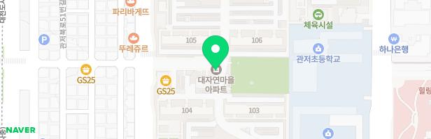 대자연마을아파트 109동앞 어린이놀이터 지도 이미지