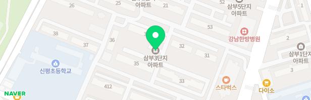 삼부3단지아파트 어린이놀이시설 지도 이미지