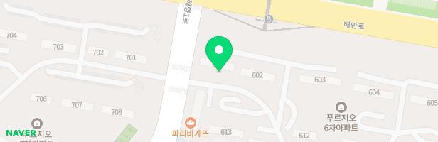 고잔푸르지오6차 601동뒤 지도 이미지