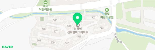 휴먼시아 5단지 아파트 504동뒤 놀이터 지도 이미지