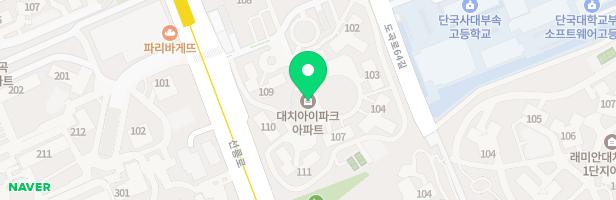 대치아이파크아파트 107동뒤 놀이터2 지도 이미지