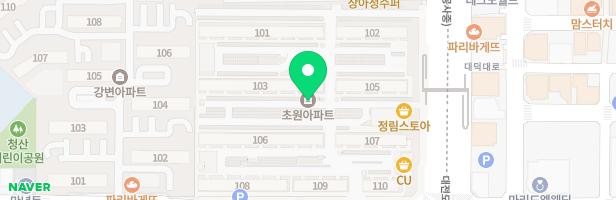 초원아파트 놀이터1 지도 이미지
