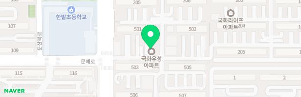 국화우성아파트 어린이놀이터(1) 지도 이미지