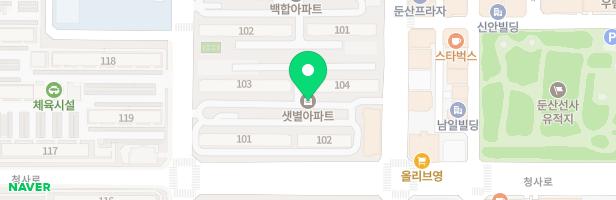 샛별아파트 어린이놀이터 지도 이미지