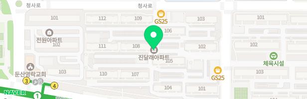 진달래아파트 어린이놀이터 1 (112동) 지도 이미지
