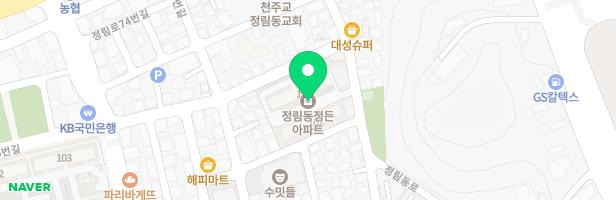 정든아파트 어린이놀이터 지도 이미지