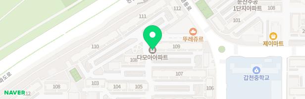 다모아타운놀이터(102동) 지도 이미지