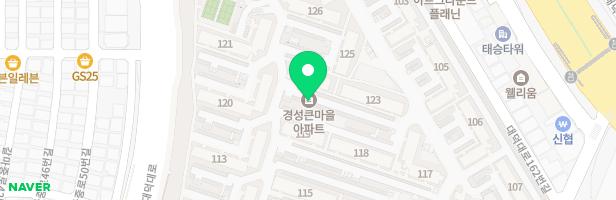 큰마을 어린이놀이터 111동 놀이터 지도 이미지