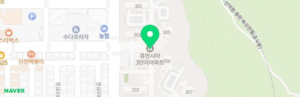 흥덕마을 휴먼시아3단지 어린이놀이터3 지도 이미지