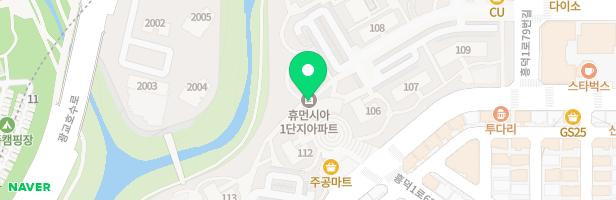 흥덕마을 휴먼시아1단지 어린이놀이터4 지도 이미지