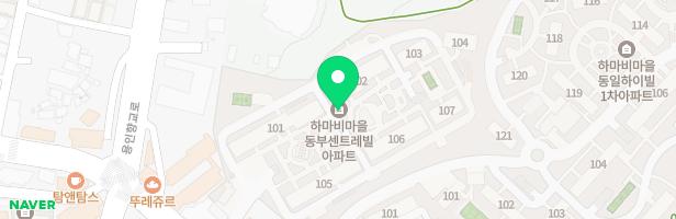 하마비마을 동부센트레빌 어린이 놀이터 지도 이미지
