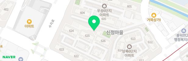 용인 진흥아파트 622동앞 놀이터 지도 이미지