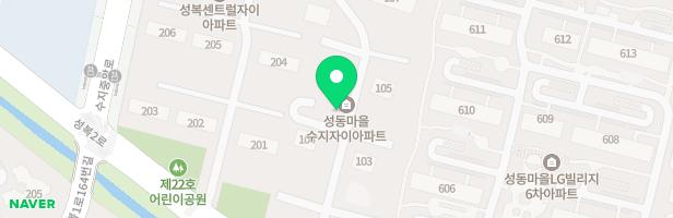 수지자이1차아파트 106동앞놀이터 지도 이미지