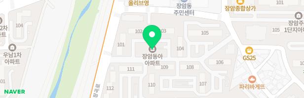 장암 동아아파트 관리동옆 놀이터 지도 이미지