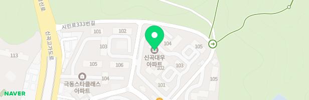 신곡대우아파트104동앞어린이놀이시설 지도 이미지