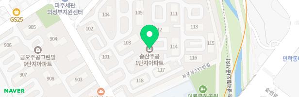 송산주공1단지아파트114동앞어린이놀이시설 지도 이미지